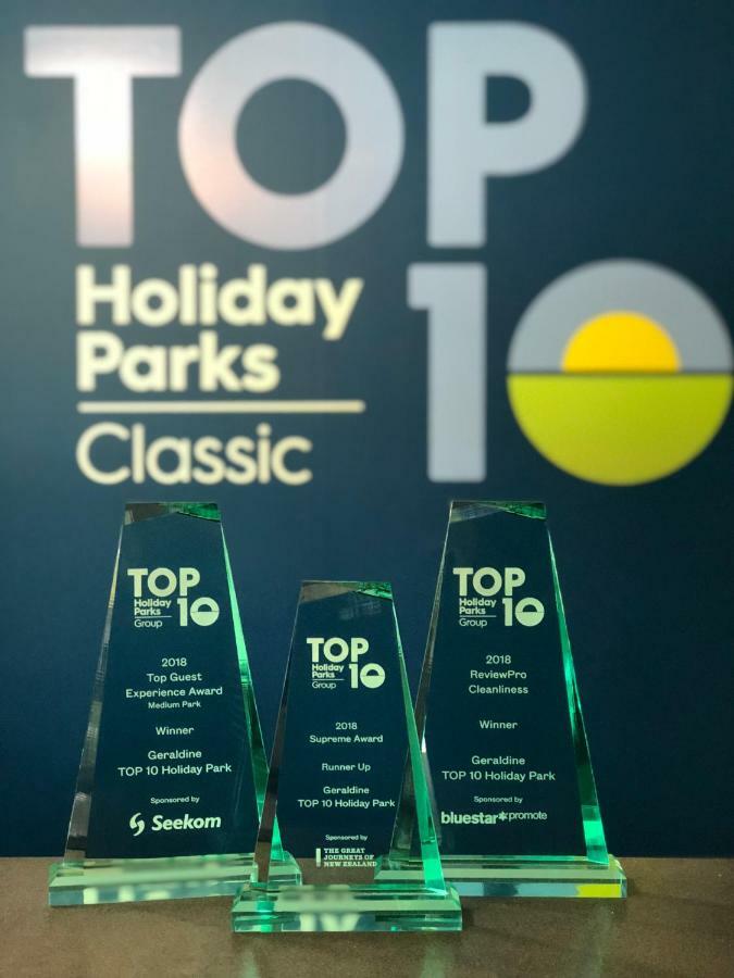 Geraldine Top 10 Holiday Park Exteriér fotografie